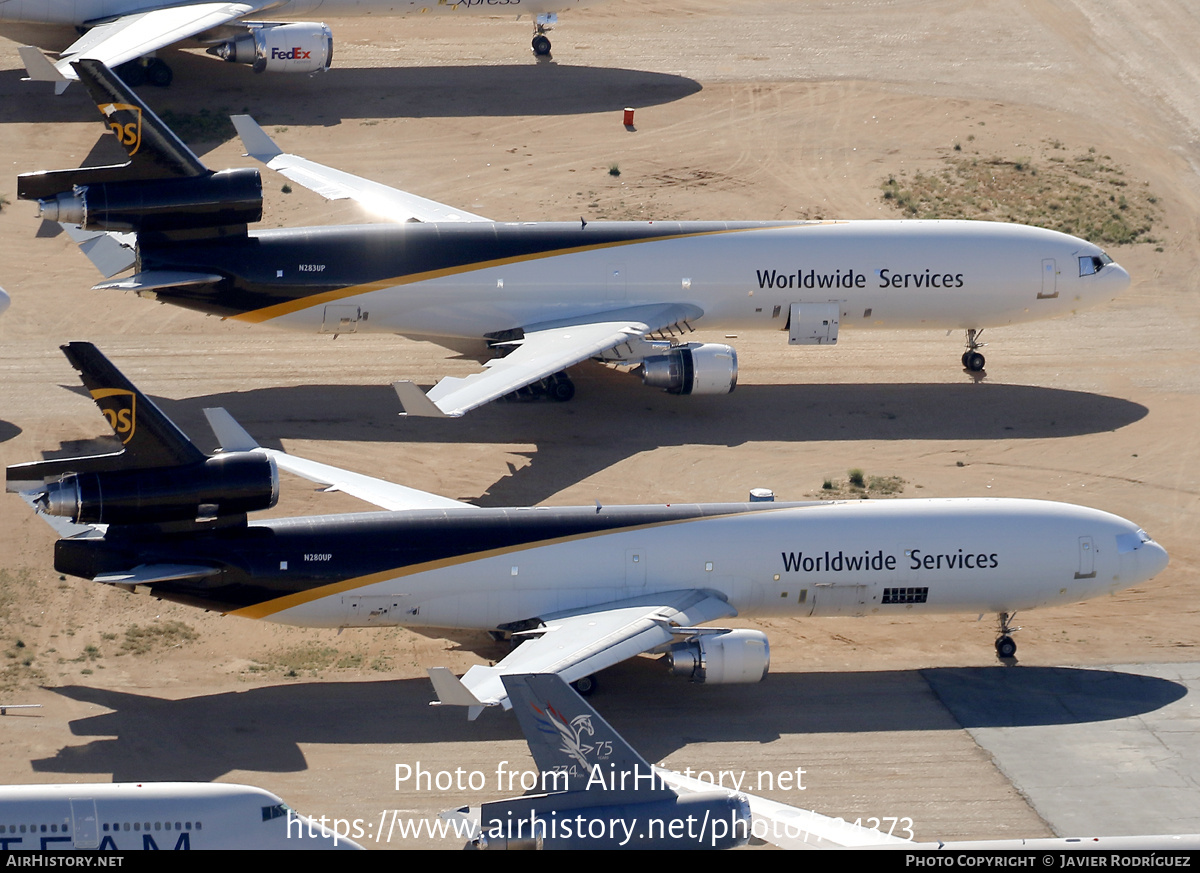 Aircraft Photo of N280UP | McDonnell Douglas MD-11CF | United Parcel Service - UPS | AirHistory.net #734373