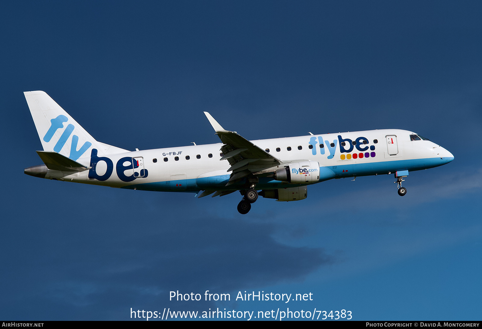 Aircraft Photo of G-FBJF | Embraer 175STD (ERJ-170-200STD) | Flybe | AirHistory.net #734383