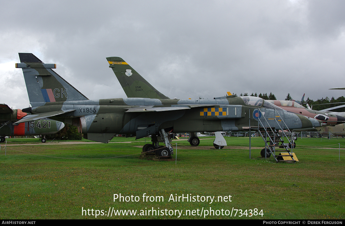 Aircraft Photo of XX955 | Sepecat Jaguar GR1A | UK - Air Force | AirHistory.net #734384