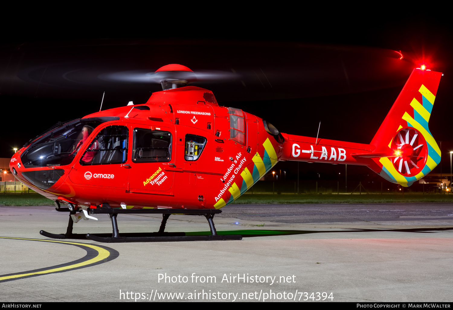 Aircraft Photo of G-LAAB | Airbus Helicopters H-135 | London's Air Ambulance | AirHistory.net #734394