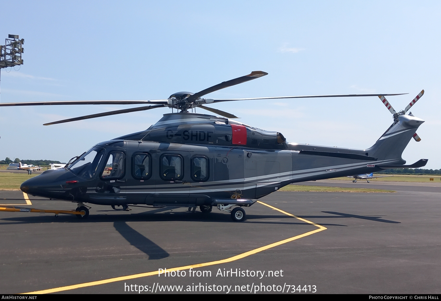 Aircraft Photo of G-SHDF | AgustaWestland AW-139 | AirHistory.net #734413