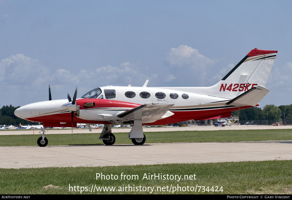 Aircraft Photo of N425KE | Cessna 425 Conquest I | AirHistory.net #734424