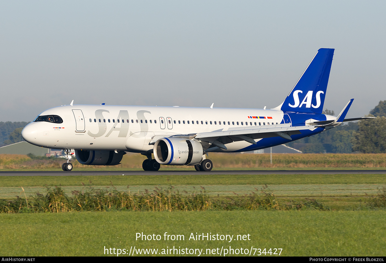 Aircraft Photo of EI-SCE | Airbus A320-251N | Scandinavian Airlines - SAS | AirHistory.net #734427