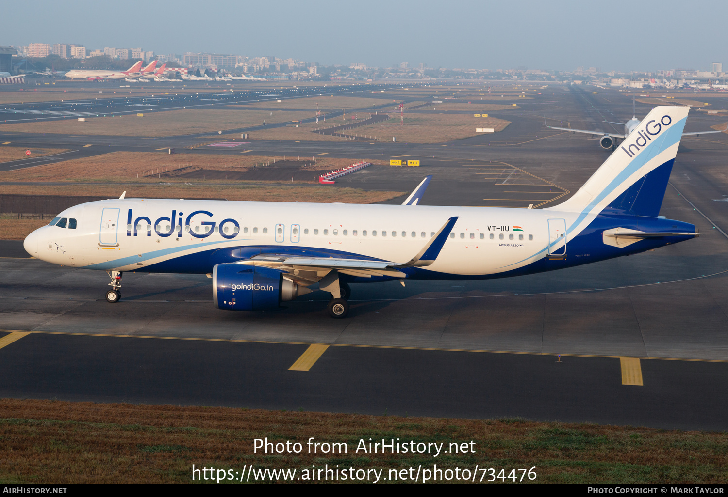 Aircraft Photo of VT-IIU | Airbus A320-251N | IndiGo | AirHistory.net #734476