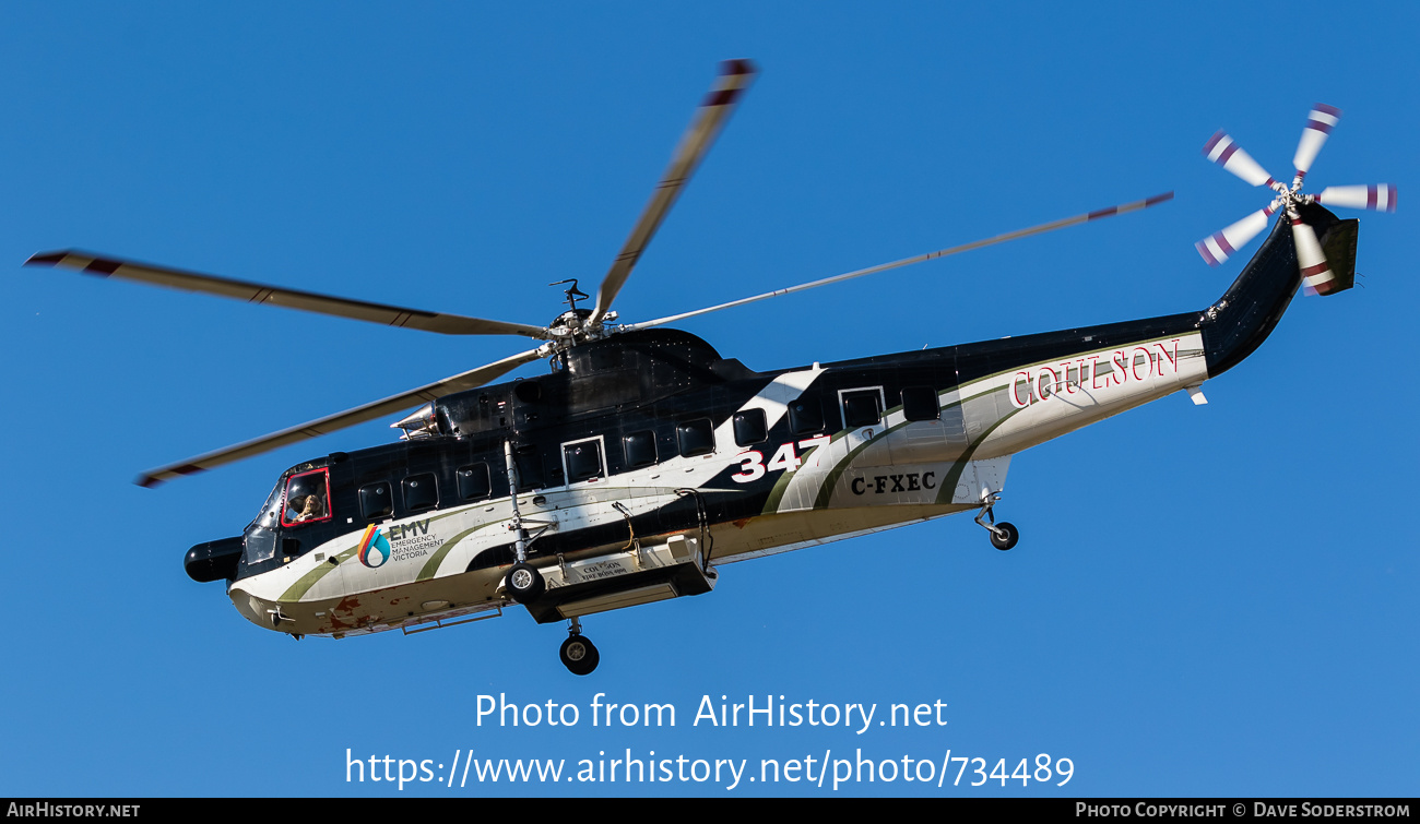 Aircraft Photo of C-FXEC | Sikorsky S-61N MkII | Coulson Aircrane | AirHistory.net #734489