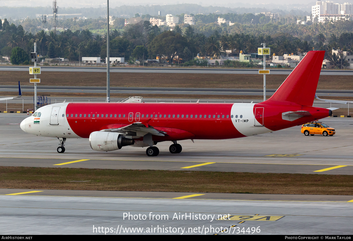 Aircraft Photo of VT-IMP | Airbus A320-216 | AirHistory.net #734496