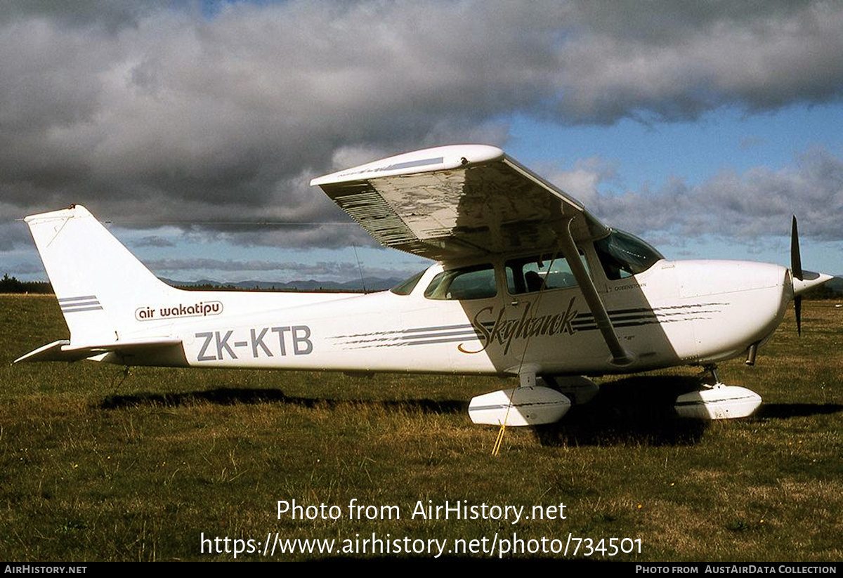 Aircraft Photo of ZK-KTB | Cessna 172P Skyhawk | Air Wakatipu | AirHistory.net #734501