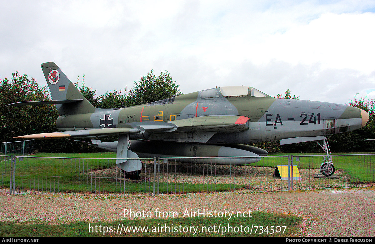 Aircraft Photo of EA-241 | Republic RF-84F Thunderflash | Germany - Air Force | AirHistory.net #734507