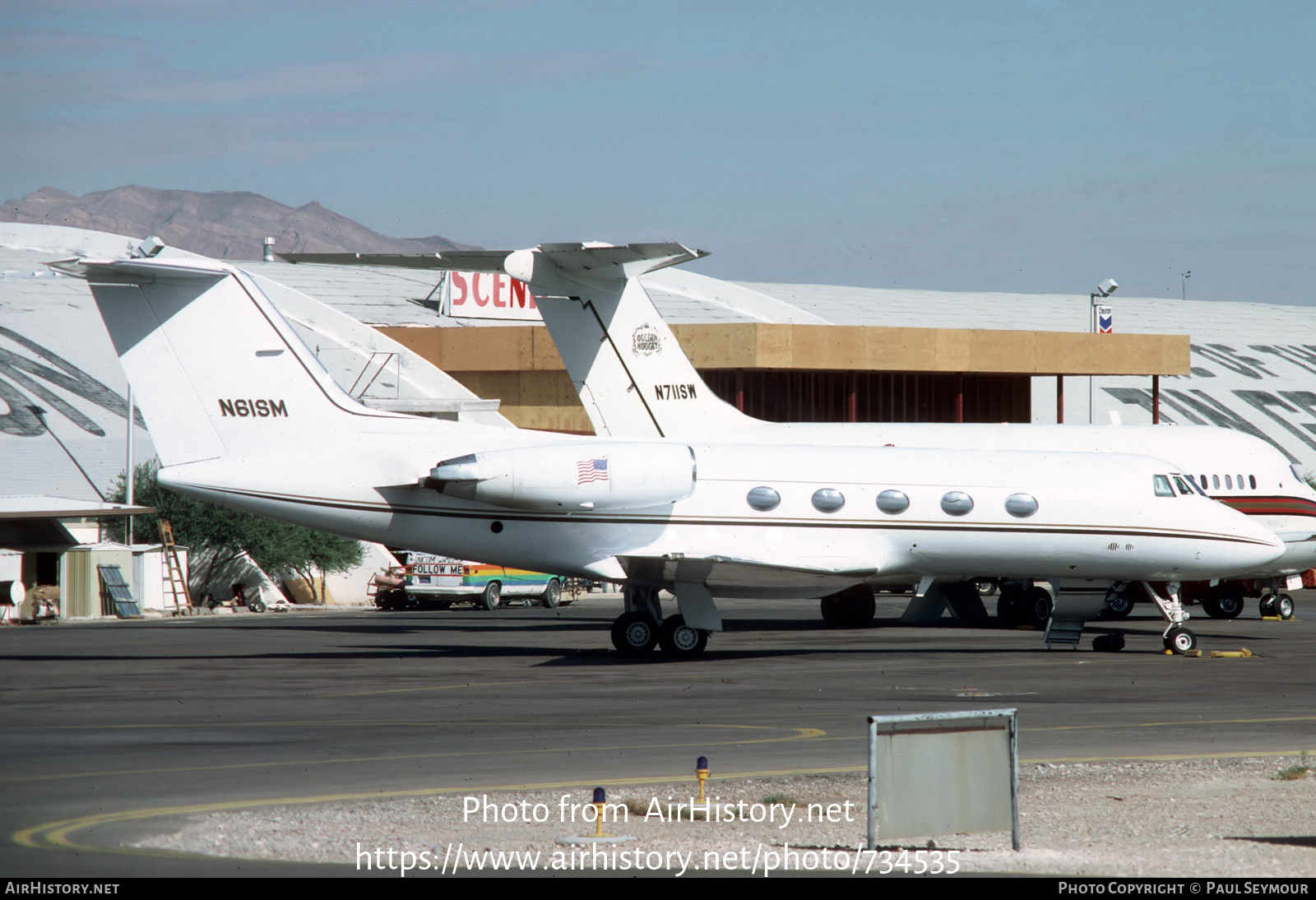 Aircraft Photo of N61SM | Grumman American G-1159 Gulfstream II | AirHistory.net #734535