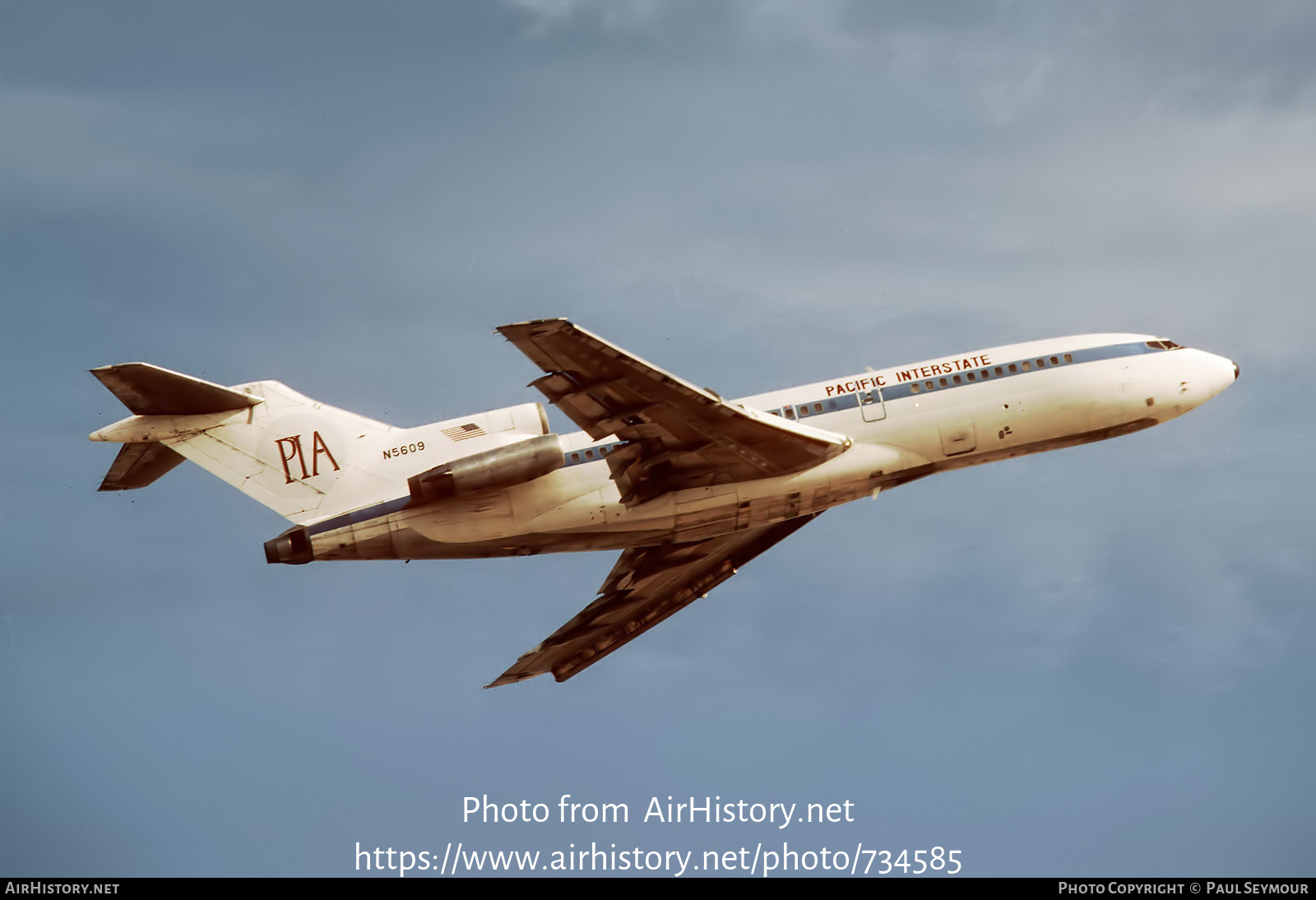 Aircraft Photo of N5609 | Boeing 727-51 | Pacific Interstate Airlines - PIA | AirHistory.net #734585