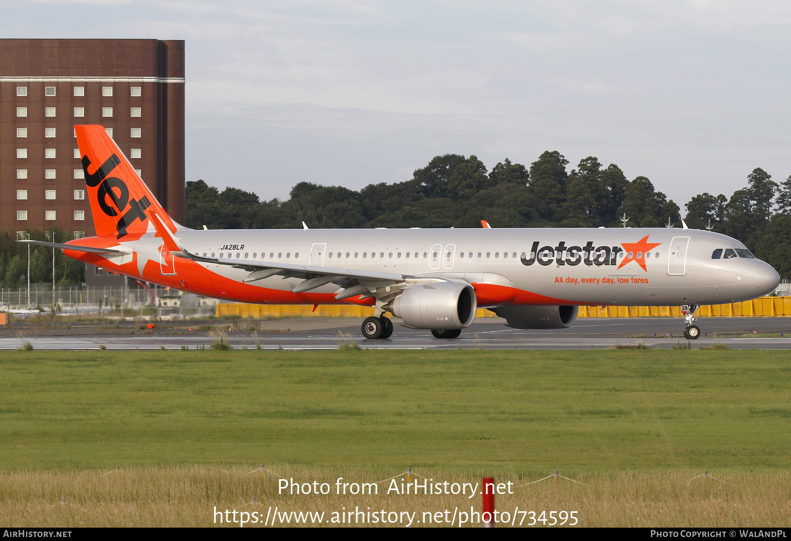 Aircraft Photo of JA28LR | Airbus A321-251NX | Jetstar Airways | AirHistory.net #734595