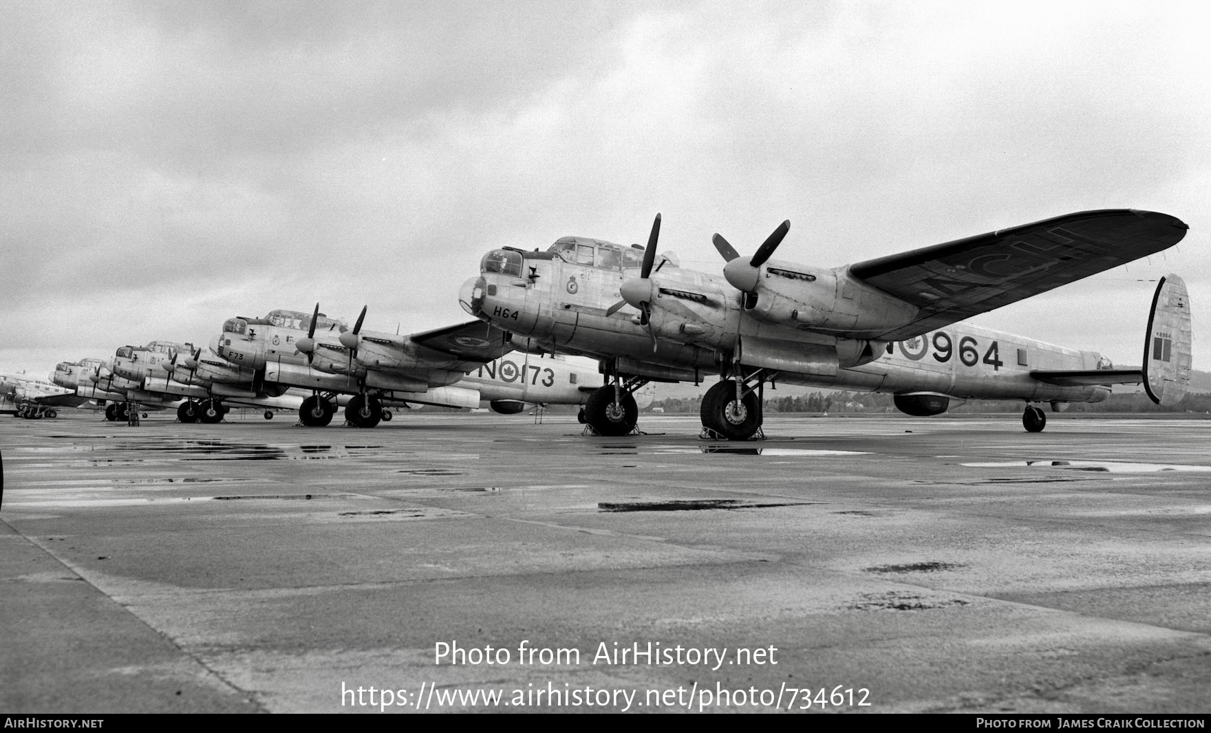 Aircraft Photo of KB964 | Avro 683 Lancaster Mk10 | Canada - Air Force | AirHistory.net #734612