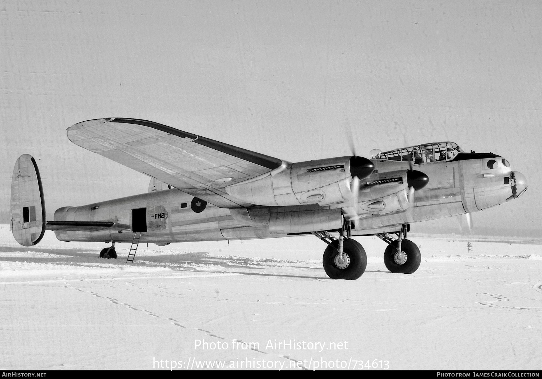 Aircraft Photo of FM215 | Avro 683 Lancaster Mk.X | Canada - Air Force | AirHistory.net #734613