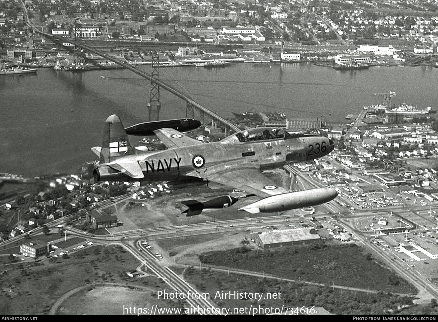 Aircraft Photo of 21236 | Canadair T-33AN Silver Star 3 | Canada - Navy | AirHistory.net #734616