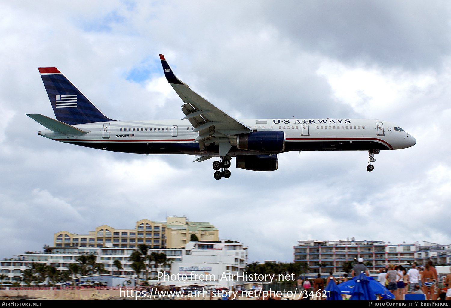 Aircraft Photo of N205UW | Boeing 757-23N | US Airways | AirHistory.net #734621