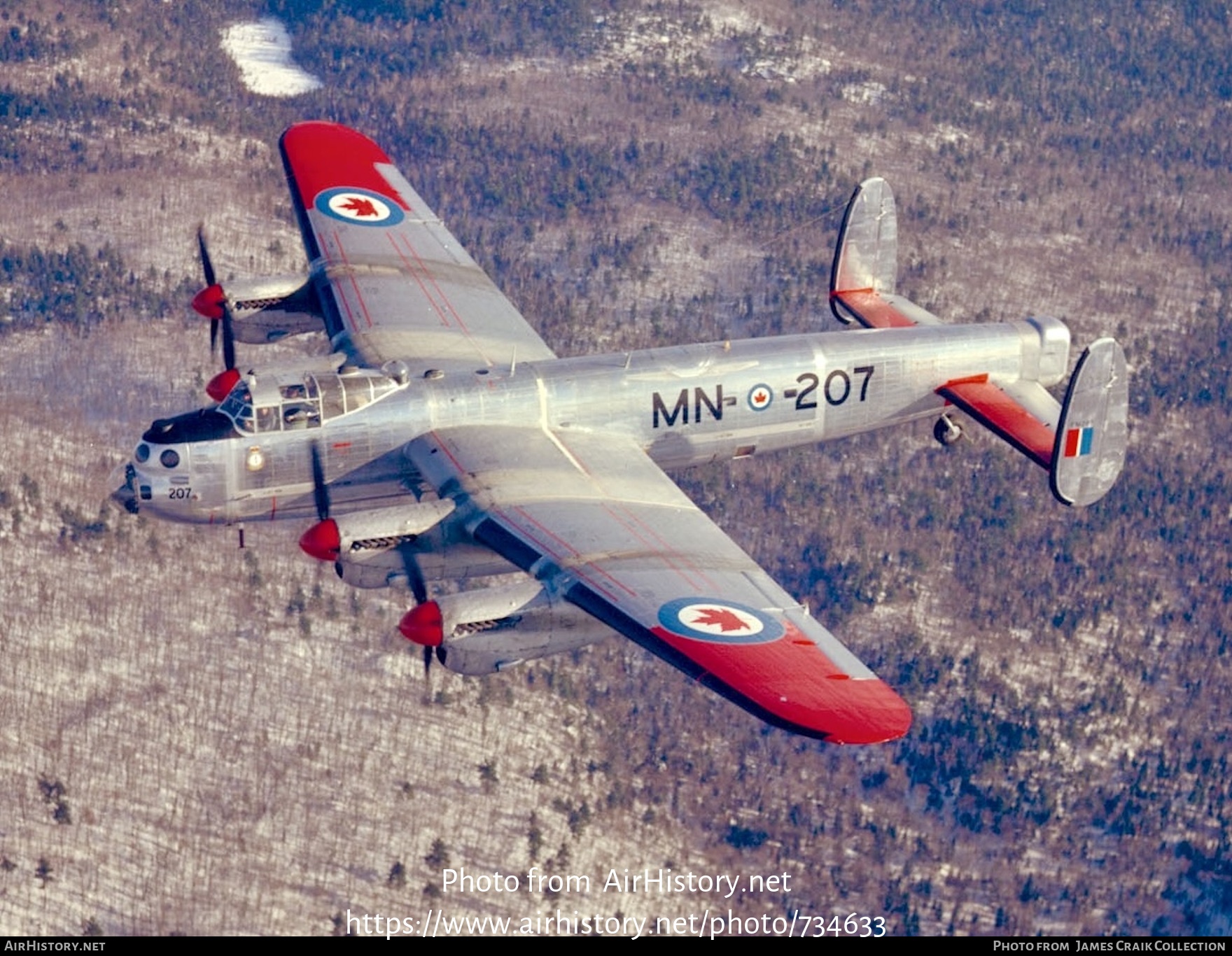 Aircraft Photo of FM207 | Avro 683 Lancaster Mk.X | Canada - Air Force | AirHistory.net #734633