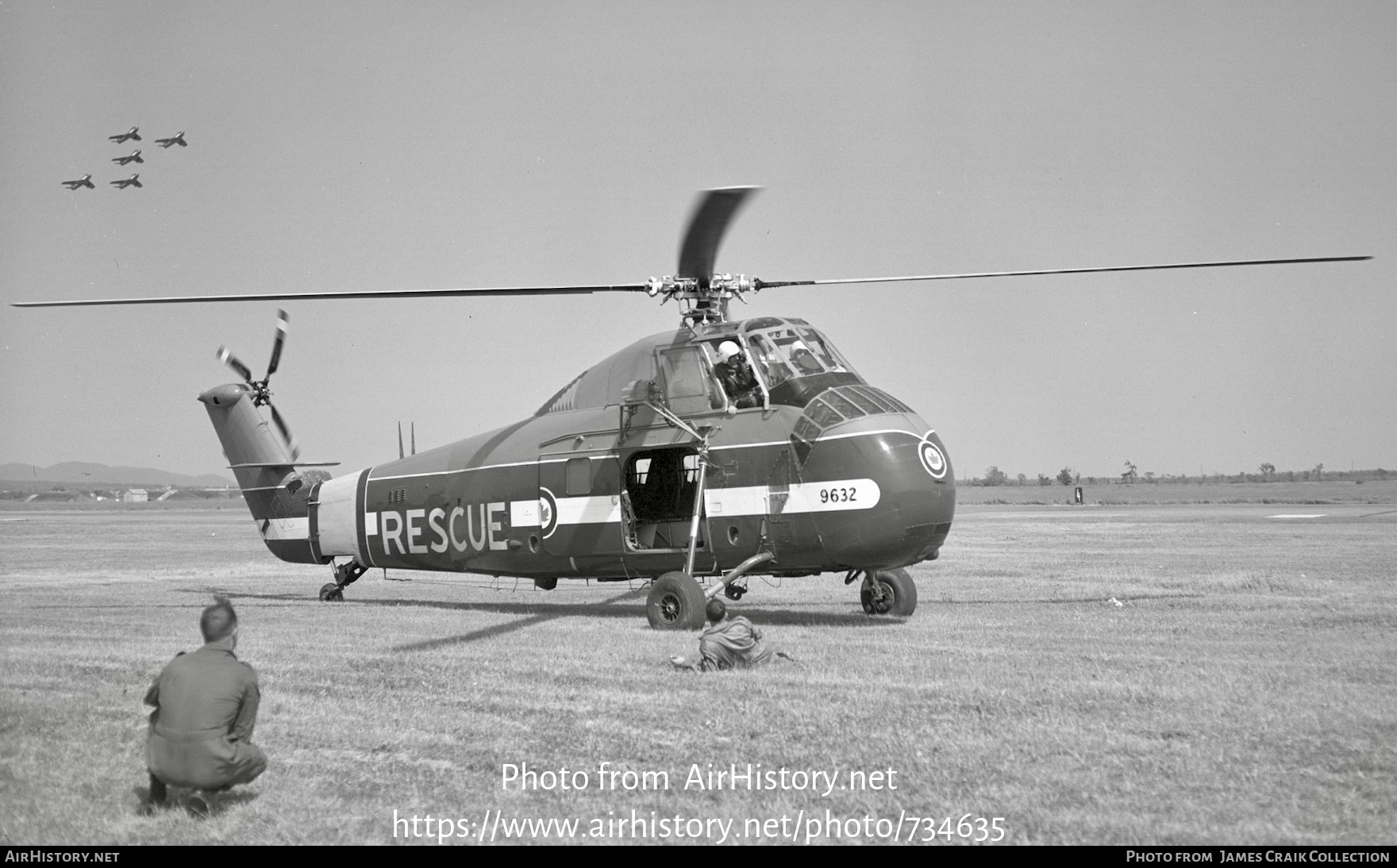 Aircraft Photo of 9632 | Sikorsky S-58B | Canada - Air Force | AirHistory.net #734635