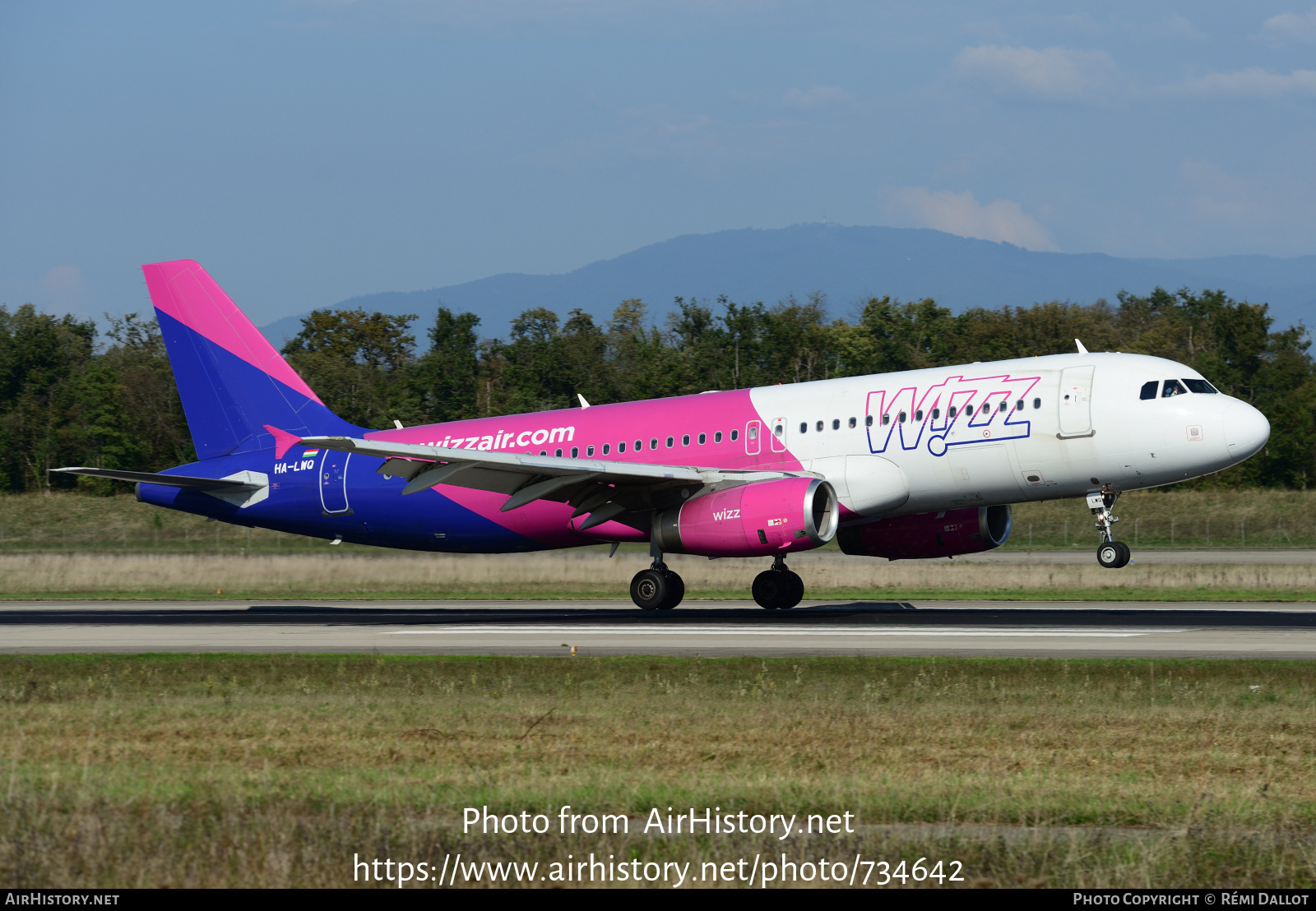 Aircraft Photo of HA-LWQ | Airbus A320-232 | Wizz Air | AirHistory.net #734642