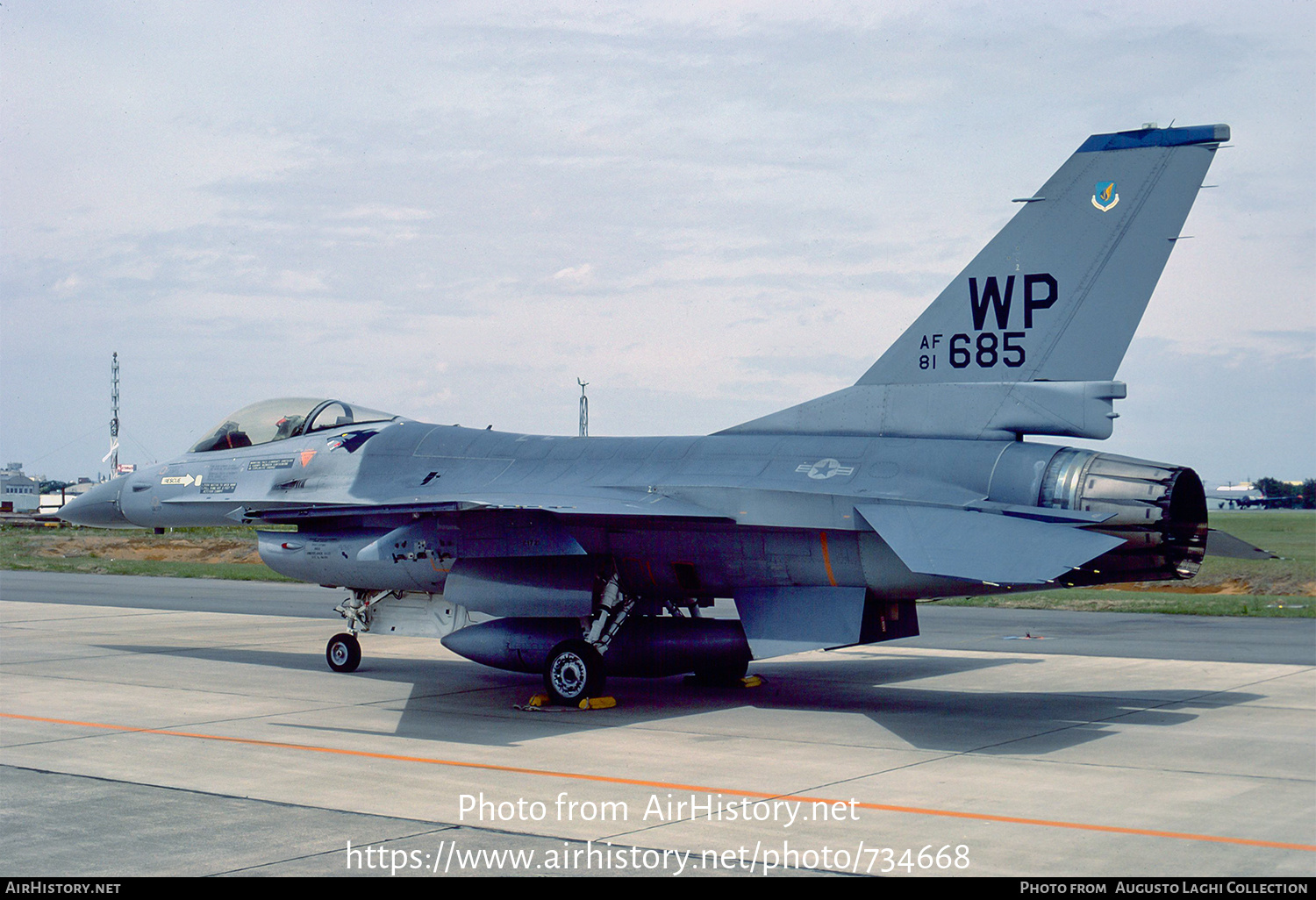 Aircraft Photo of 81-0685 / AF81-685 | General Dynamics F-16A Fighting Falcon | USA - Air Force | AirHistory.net #734668