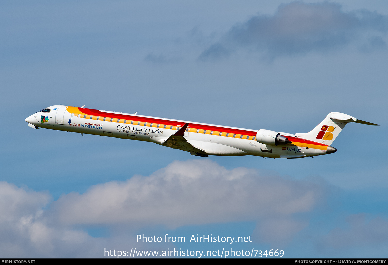 Aircraft Photo of EC-LOX | Bombardier CRJ-1000ER NG (CL-600-2E25) | Iberia Regional | AirHistory.net #734669