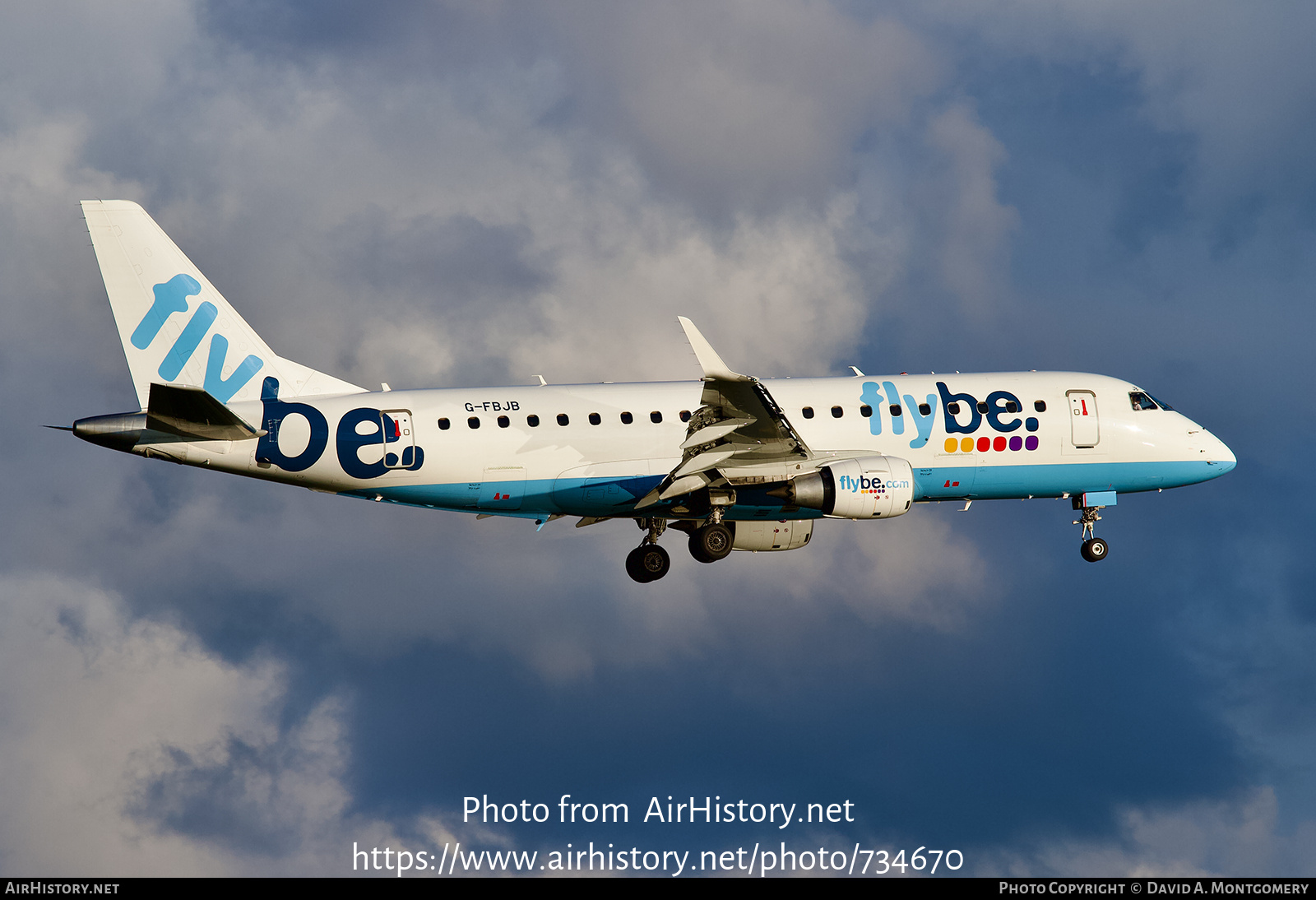 Aircraft Photo of G-FBJB | Embraer 175STD (ERJ-170-200STD) | Flybe | AirHistory.net #734670