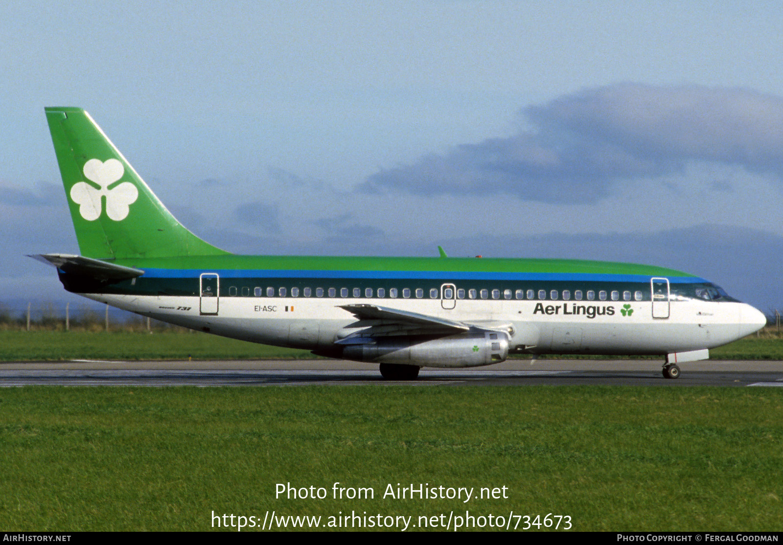 Aircraft Photo of EI-ASC | Boeing 737-248C | Aer Lingus | AirHistory.net #734673