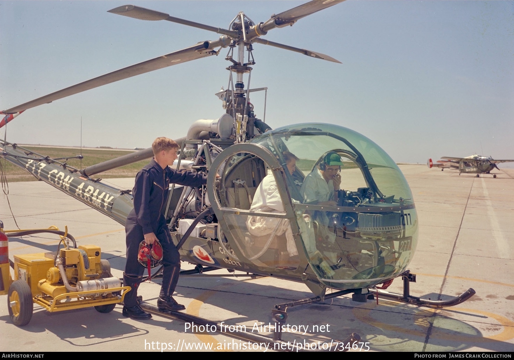 Aircraft Photo of 10277 | Hiller CH-112 Nomad | Canada - Army | AirHistory.net #734675