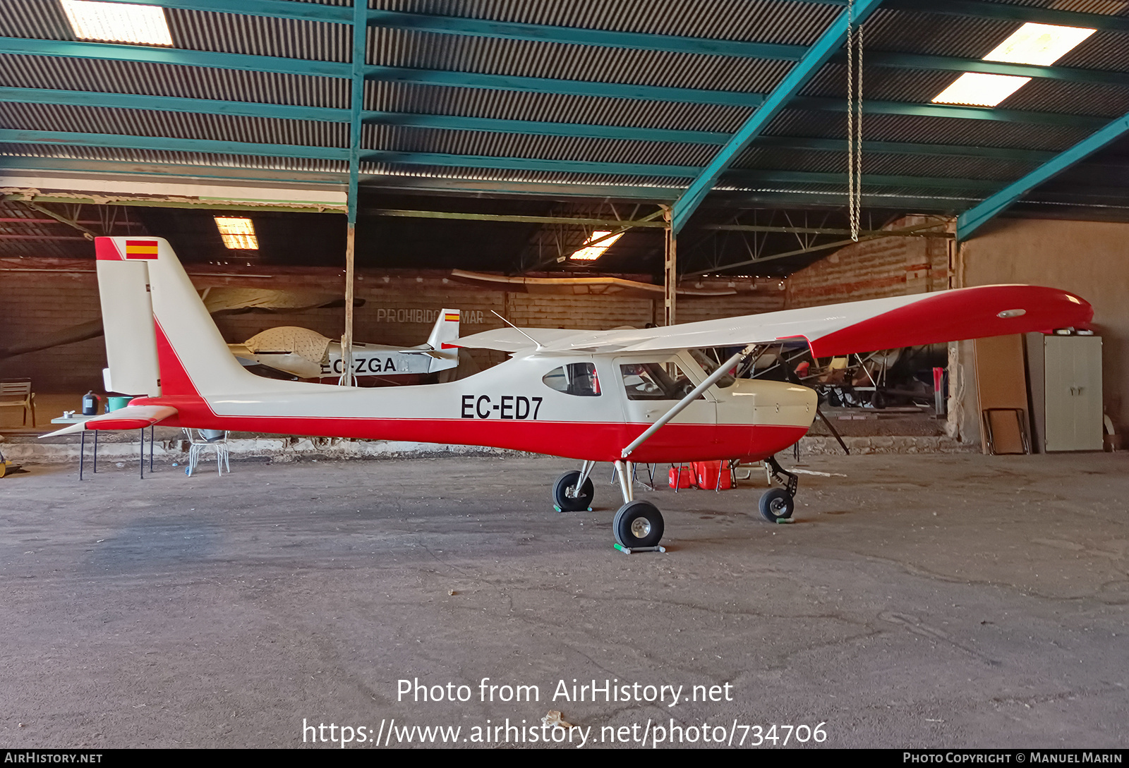 Aircraft Photo of EC-ED7 | Moragón M-1 Stela | AirHistory.net #734706