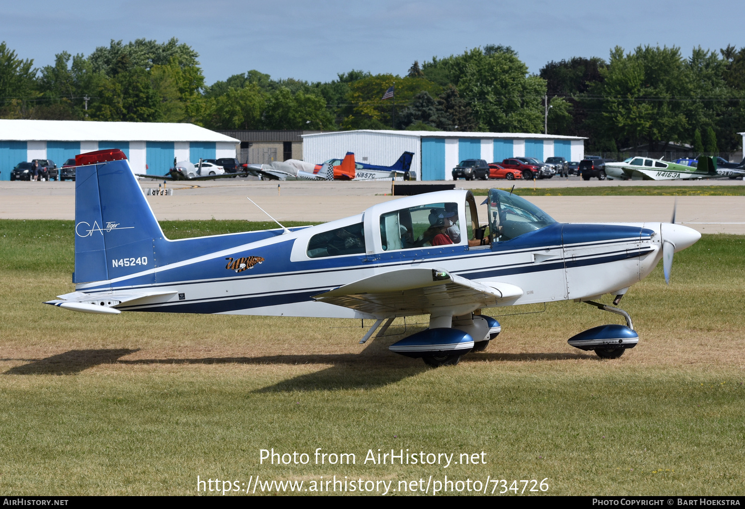 Aircraft Photo of N4524Q | Gulfstream American AA-5B Tiger | AirHistory.net #734726