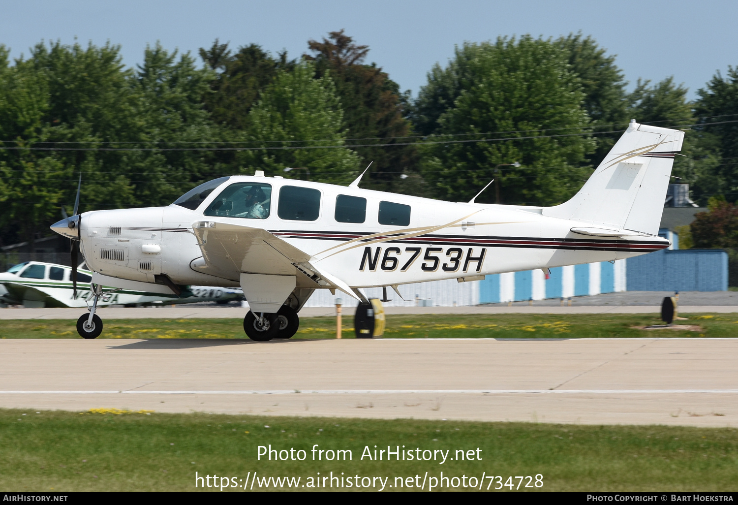 Aircraft Photo of N6753H | Beech B36TC Bonanza | AirHistory.net #734728