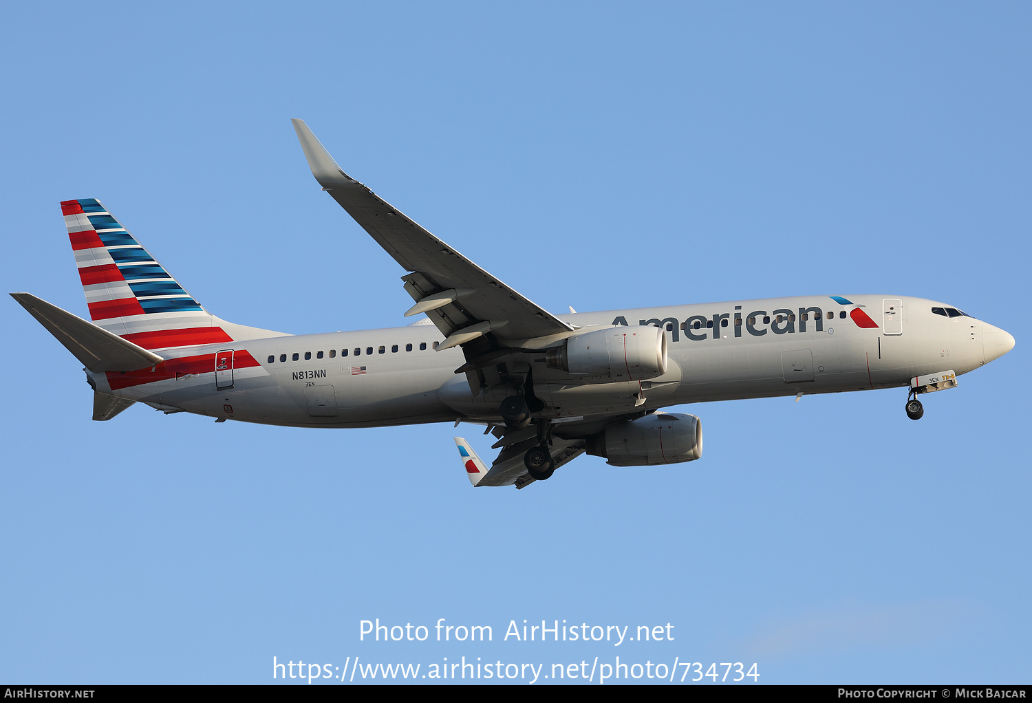 Aircraft Photo of N813NN | Boeing 737-823 | American Airlines | AirHistory.net #734734