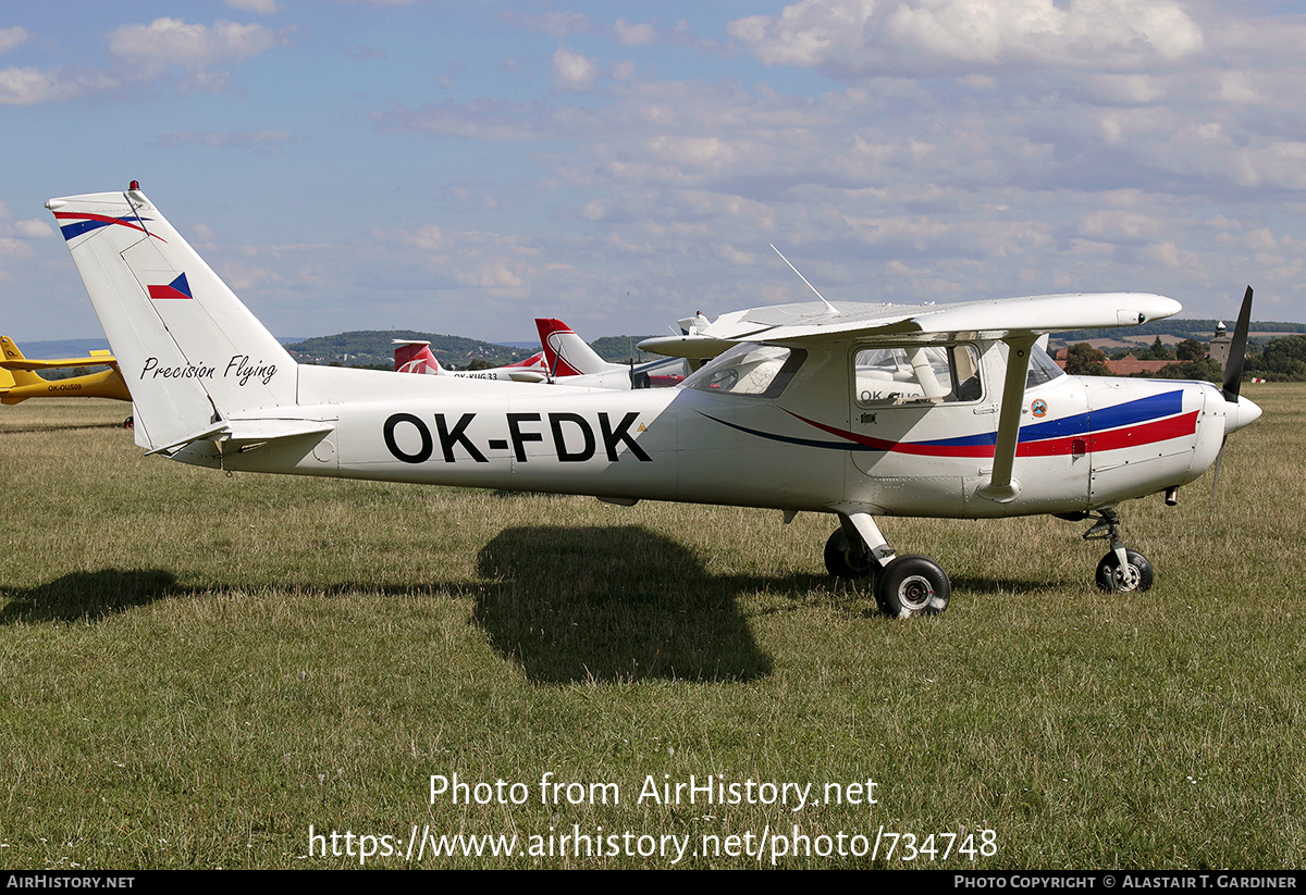 Aircraft Photo of OK-FDK | Reims F152 | Precision Flying | AirHistory.net #734748