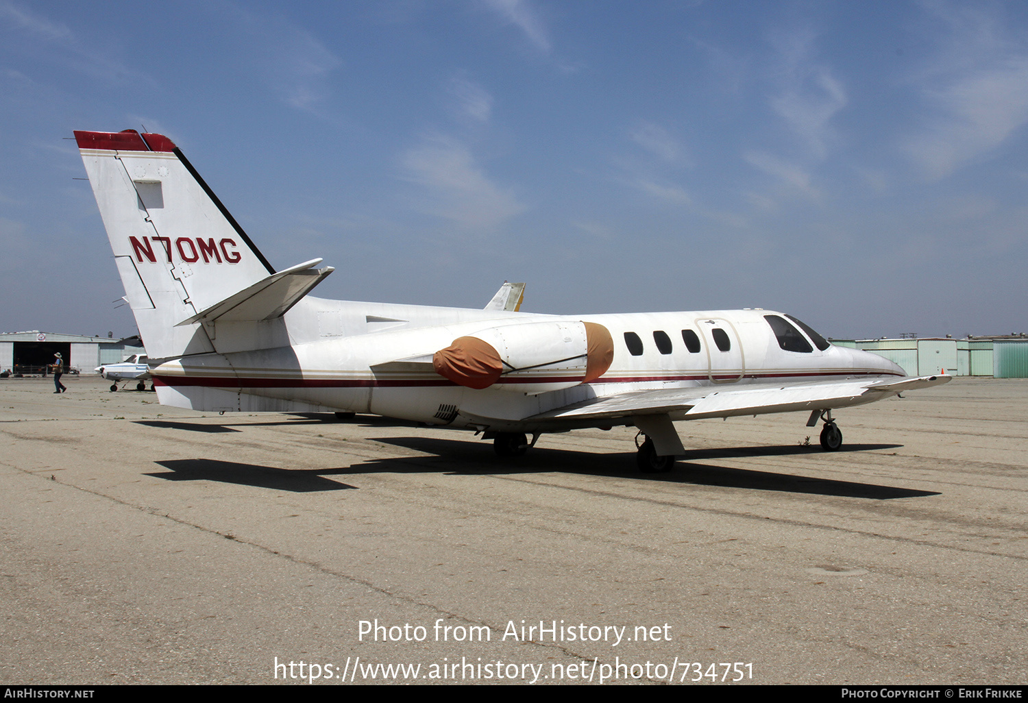 Aircraft Photo of N70MG | Cessna 500 Citation | AirHistory.net #734751