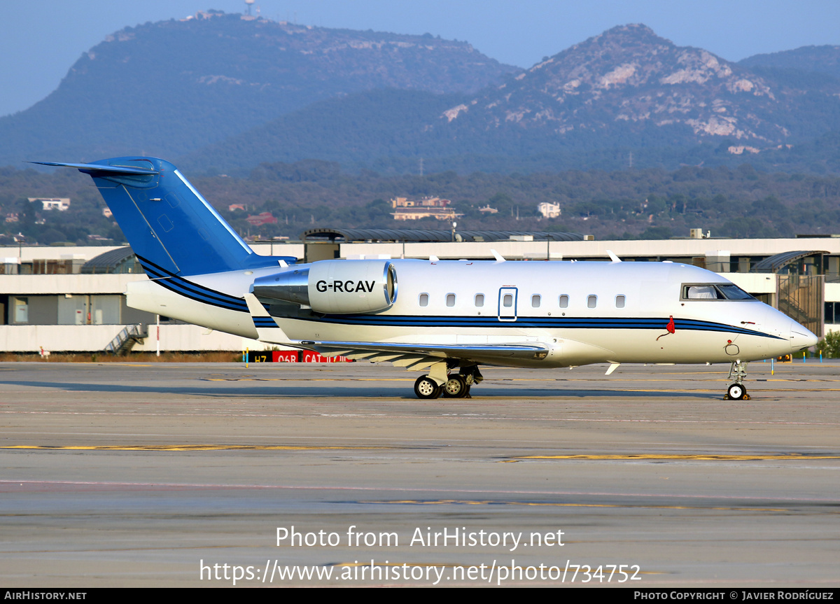 Aircraft Photo of G-RCAV | Canadair Challenger 604 (CL-600-2B16) | AirHistory.net #734752