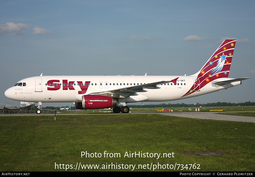 Aircraft Photo of TC-SKT | Airbus A320-232 | Sky Airlines | AirHistory.net #734762