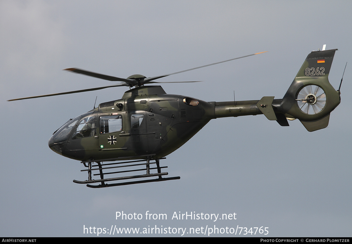 Aircraft Photo of 8262 | Eurocopter EC-135T-1 | Germany - Army | AirHistory.net #734765