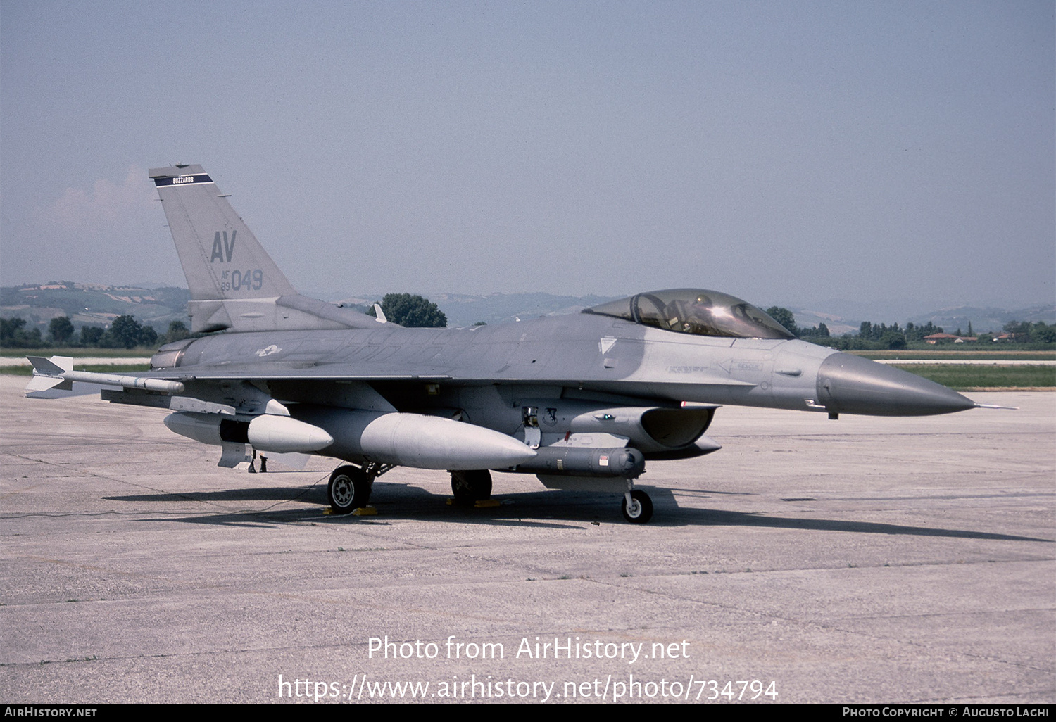 Aircraft Photo of 89-2049 / AF89-049 | General Dynamics F-16CM Fighting Falcon | USA - Air Force | AirHistory.net #734794