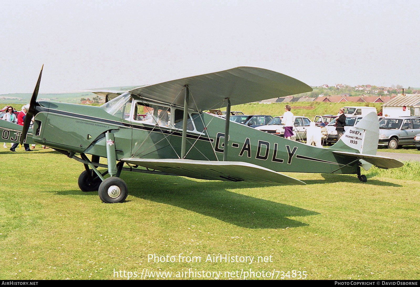 Aircraft Photo of G-ADLY | De Havilland D.H. 87B Hornet Moth | AirHistory.net #734835