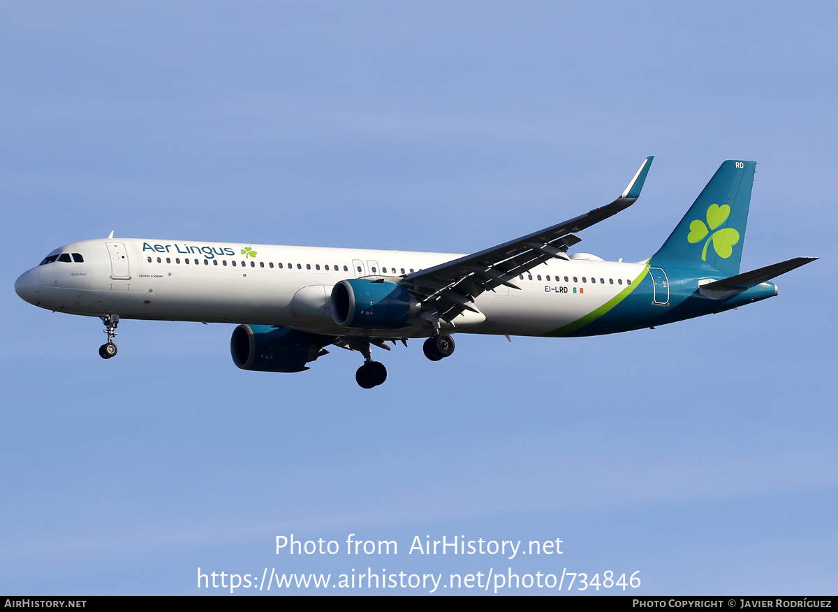 Aircraft Photo of EI-LRD | Airbus A321-253NX | Aer Lingus | AirHistory.net #734846