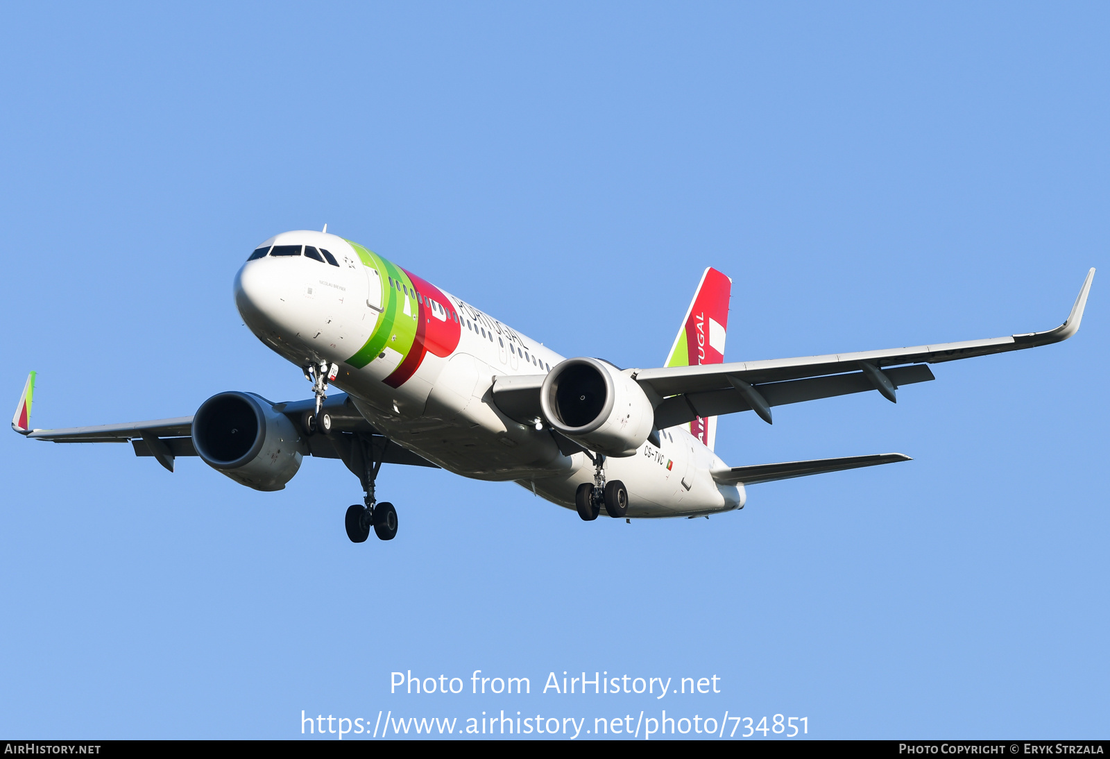 Aircraft Photo of CS-TVC | Airbus A320-251N | TAP Air Portugal | AirHistory.net #734851