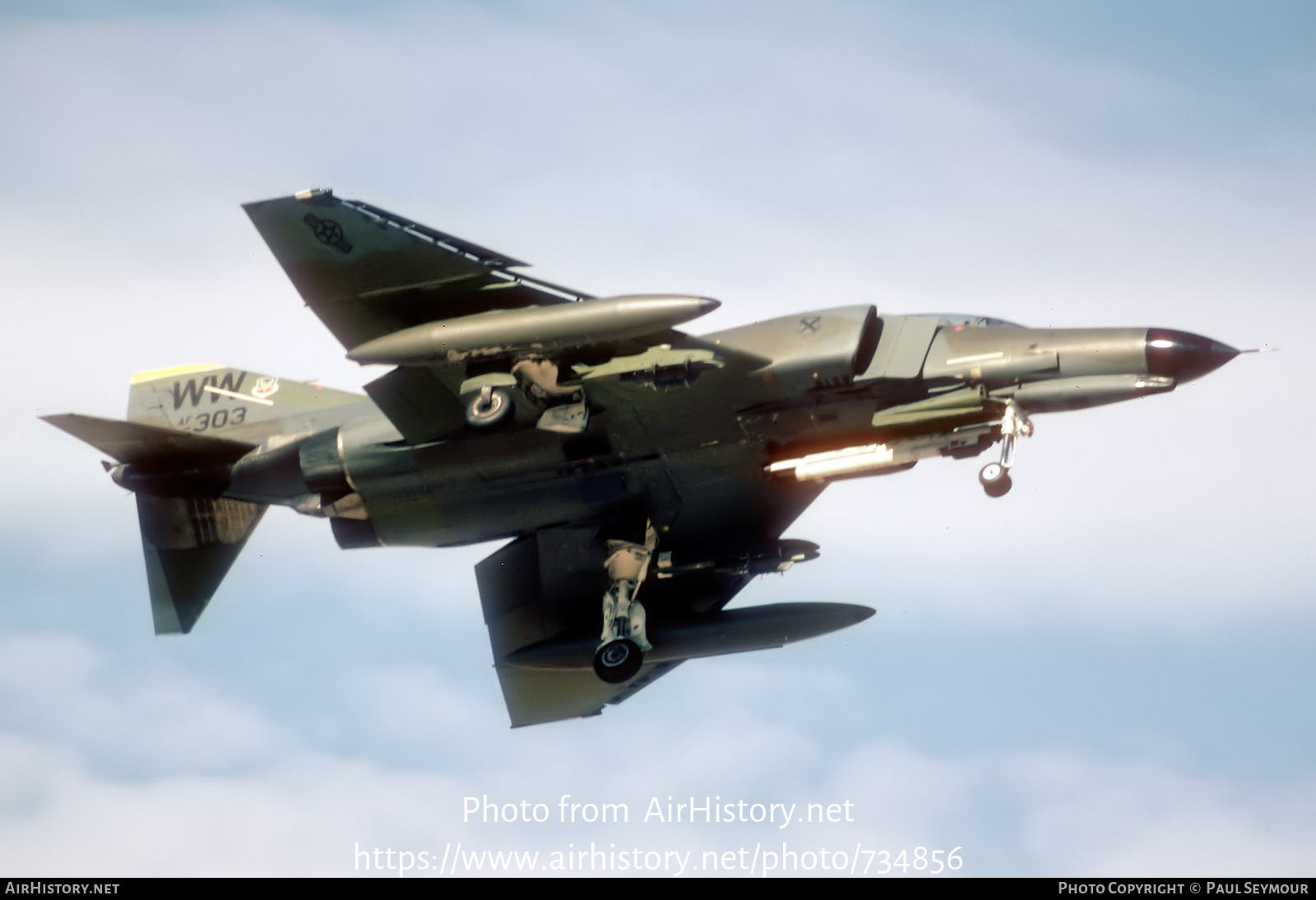 Aircraft Photo of 66-0303 / AF66-303 | McDonnell Douglas F-4E Phantom II | USA - Air Force | AirHistory.net #734856