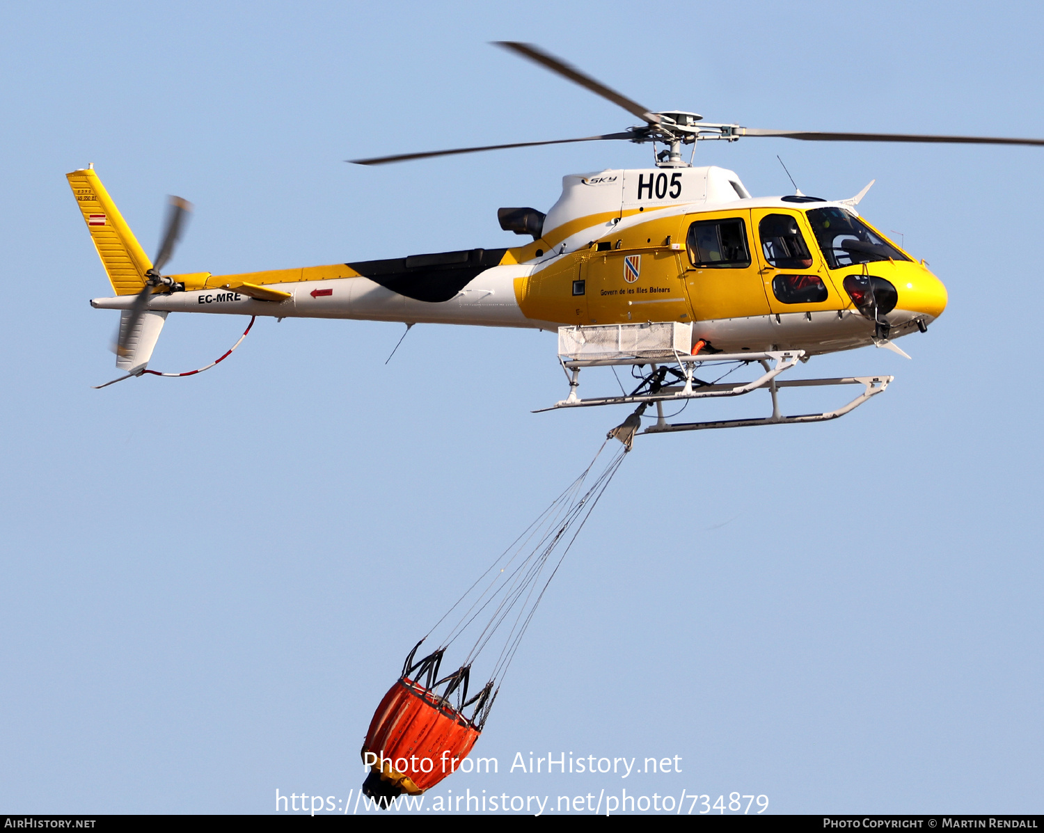 Aircraft Photo of EC-MRE | Aerospatiale AS-350B-3 Ecureuil | Govern de les Illes Balears | AirHistory.net #734879