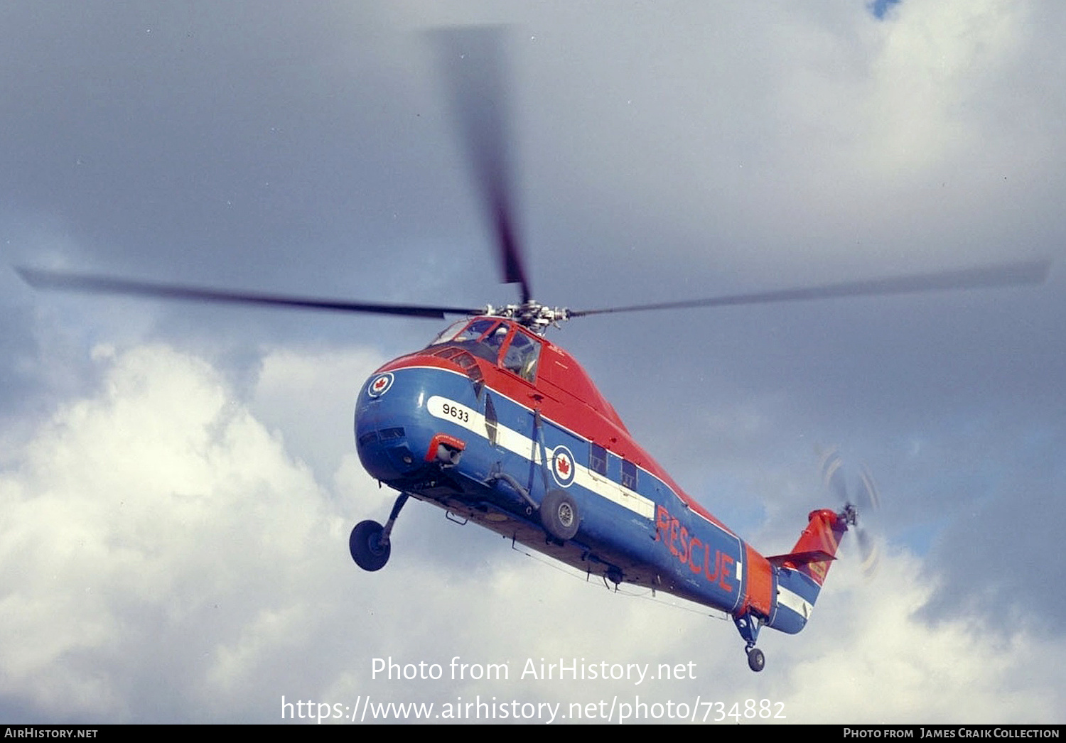 Aircraft Photo of 9633 | Sikorsky CH-34C Choctaw | Canada - Air Force | AirHistory.net #734882