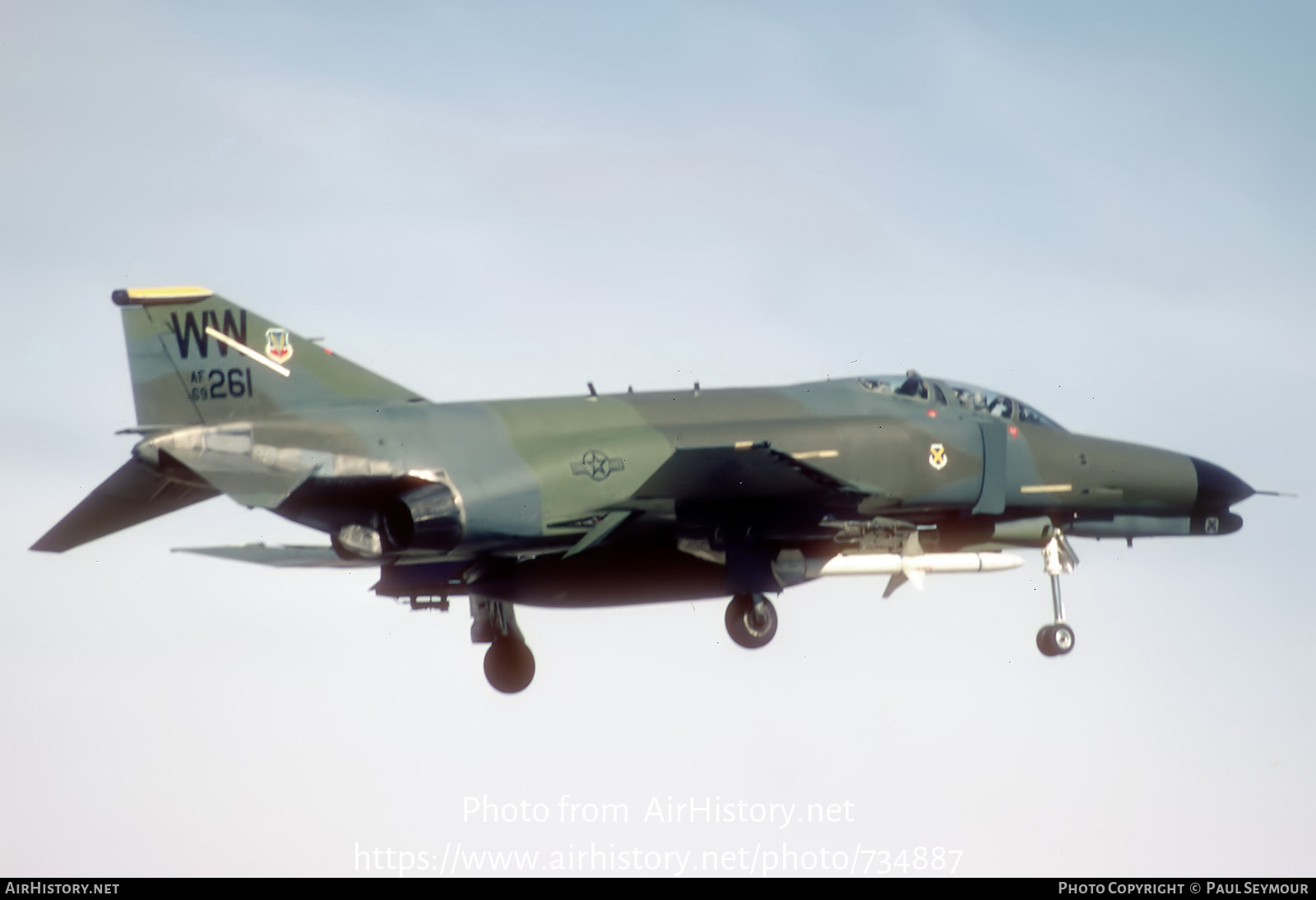 Aircraft Photo of 69-7261 / AF69-261 | McDonnell Douglas F-4G Phantom II | USA - Air Force | AirHistory.net #734887