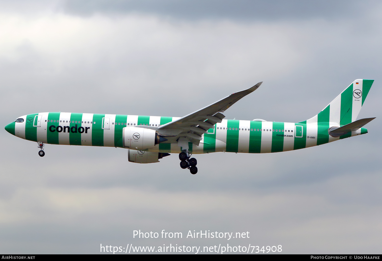 Aircraft Photo of D-ANRI | Airbus A330-941N | Condor Flugdienst | AirHistory.net #734908