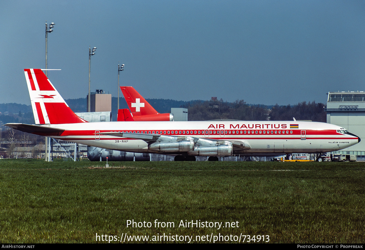 Aircraft Photo of 3B-NAF | Boeing 707-344B | Air Mauritius | AirHistory.net #734913