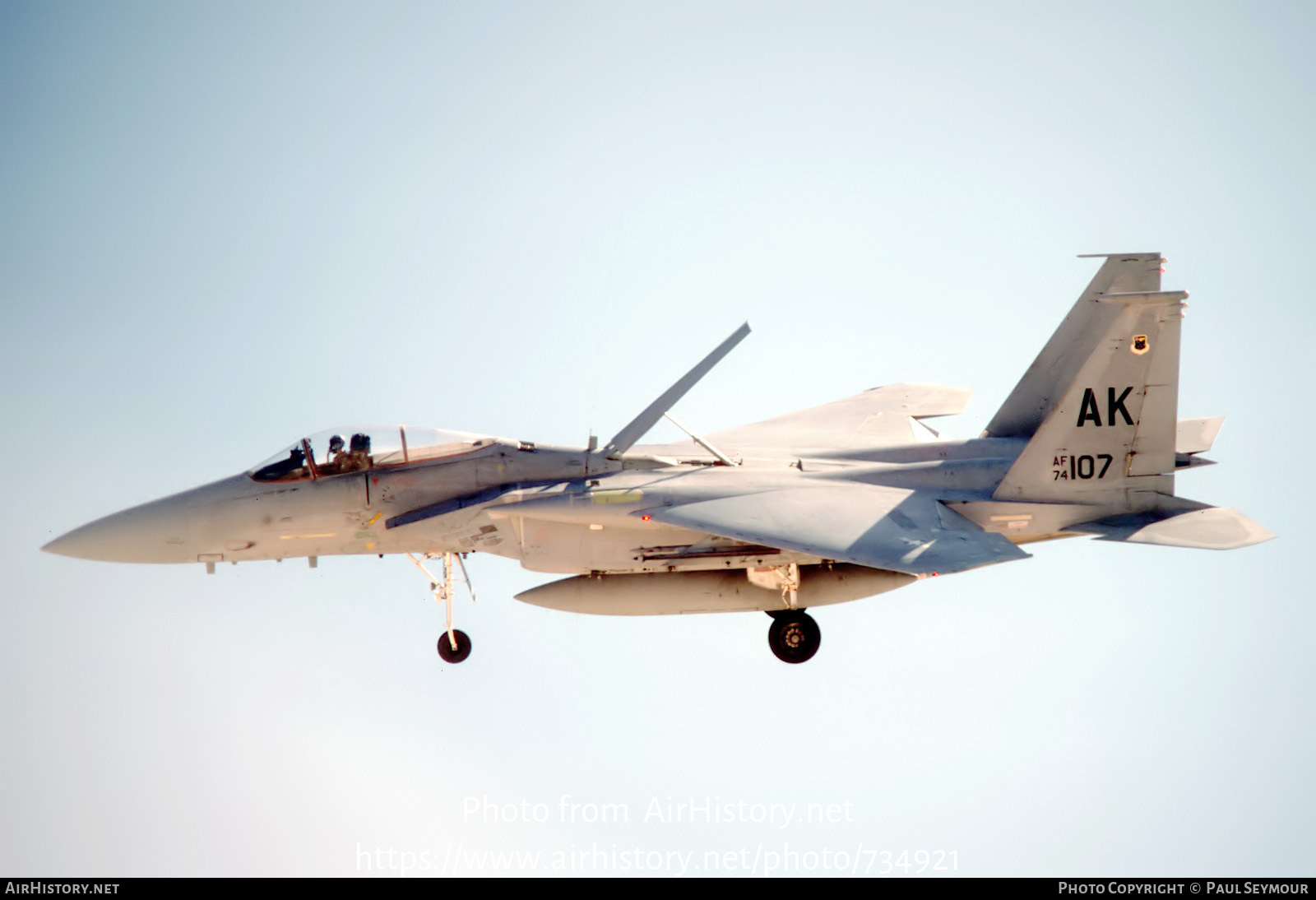 Aircraft Photo of 74-0107 / AF74-104 | McDonnell Douglas F-15A Eagle | USA - Air Force | AirHistory.net #734921