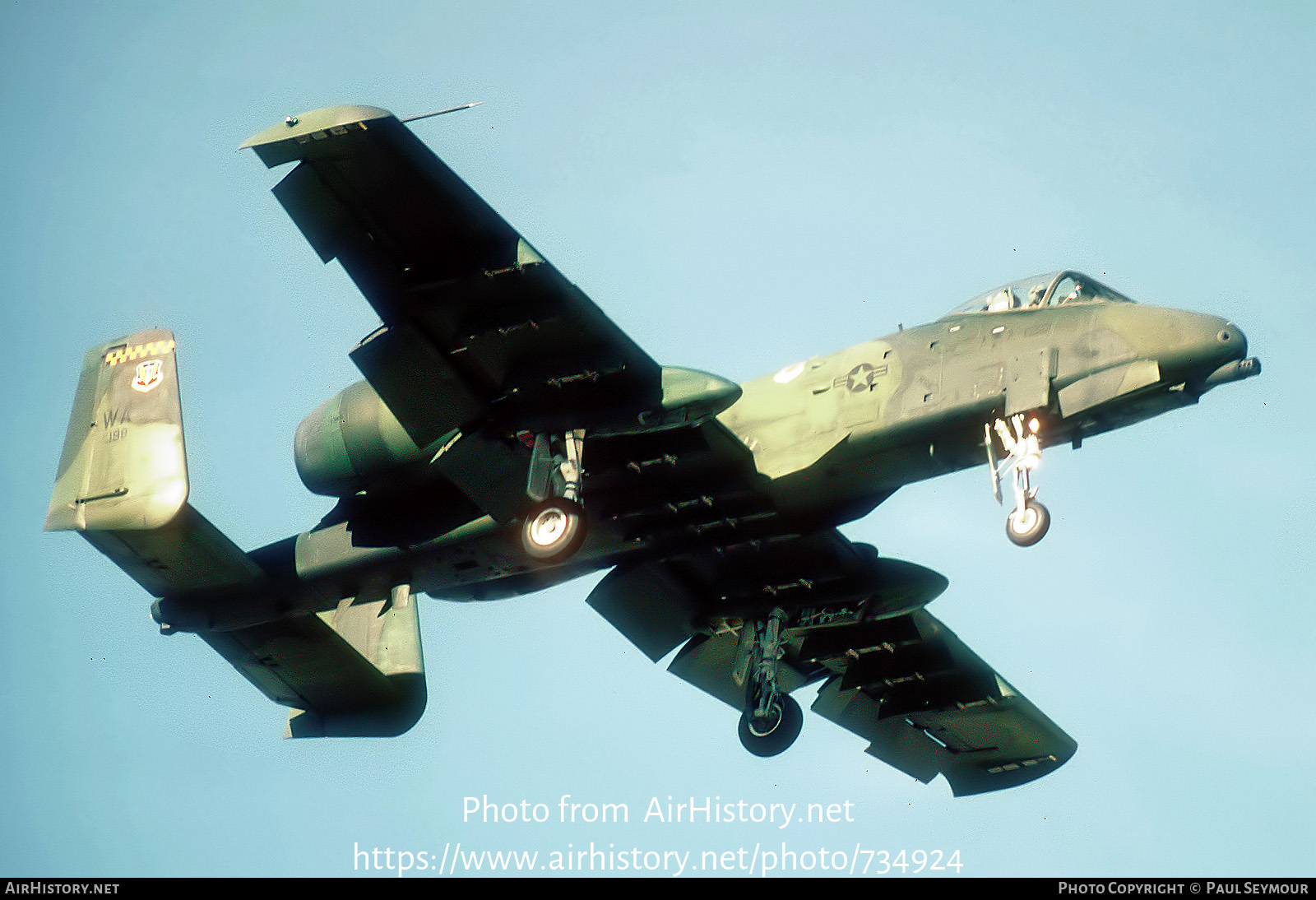 Aircraft Photo of 80-0198 / AF80-198 | Fairchild A-10A Thunderbolt II | USA - Air Force | AirHistory.net #734924