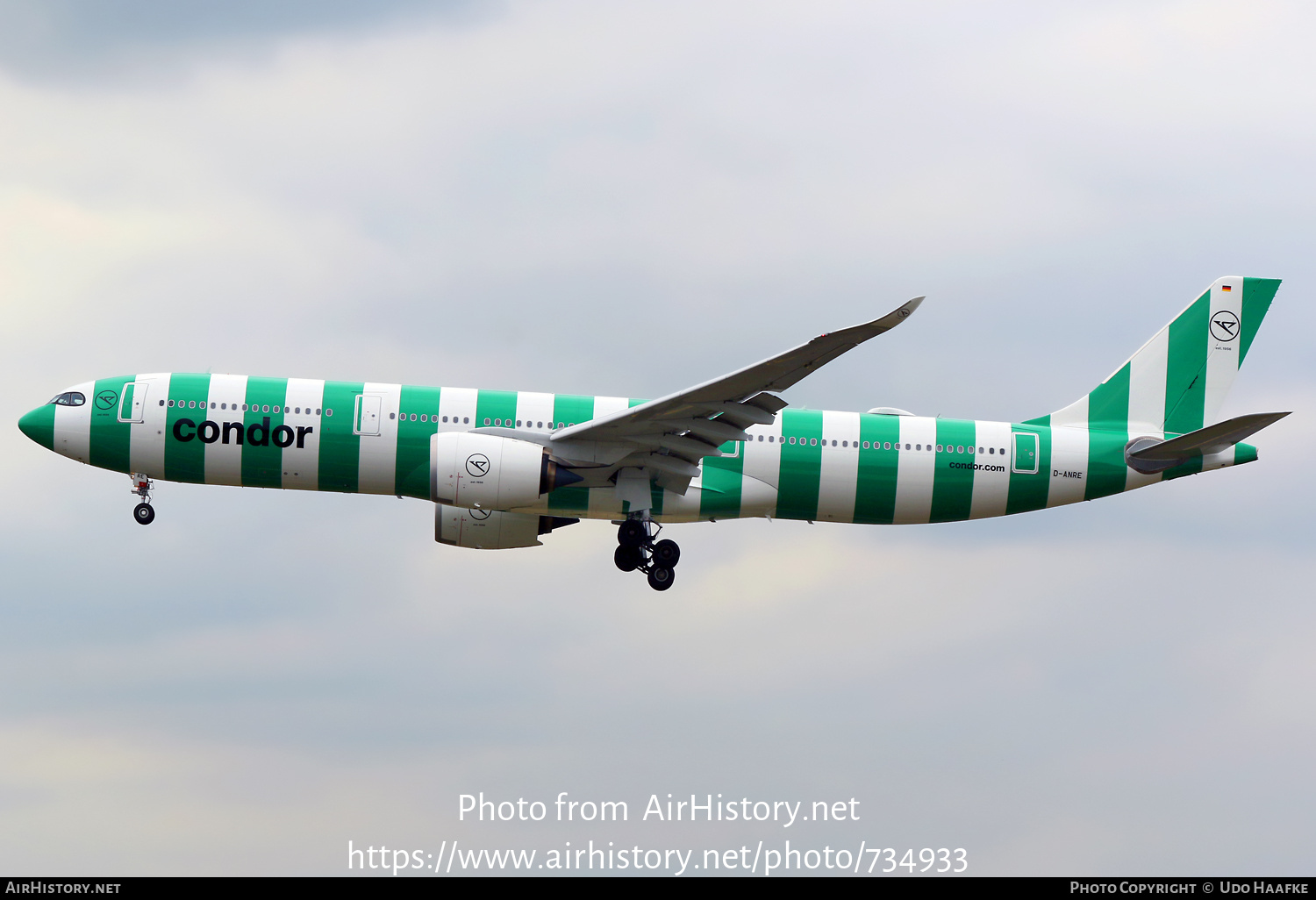 Aircraft Photo of D-ANRE | Airbus A330-941N | Condor Flugdienst | AirHistory.net #734933