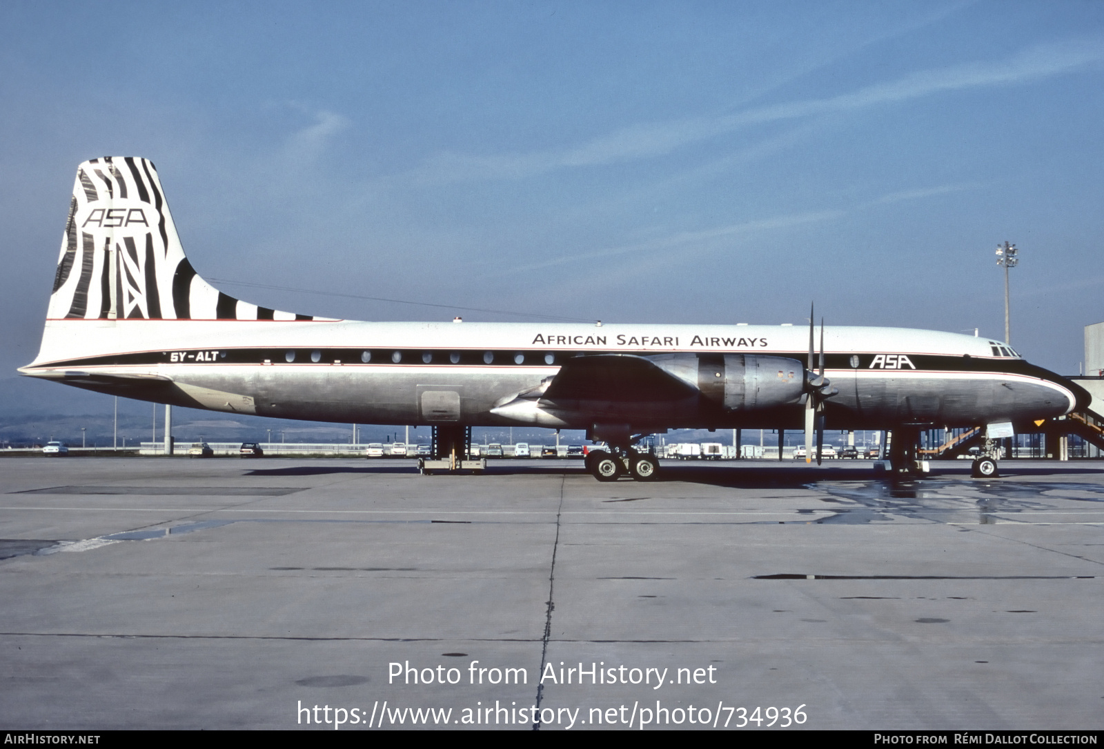 Aircraft Photo of 5Y-ALT | Bristol 175 Britannia 313 | African Safari Airways - ASA | AirHistory.net #734936